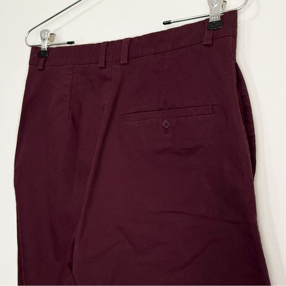 COS Burgundy Trouser Officewear Career Pants size 6 - Picture 6 of 7